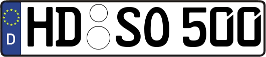 HD-SO500