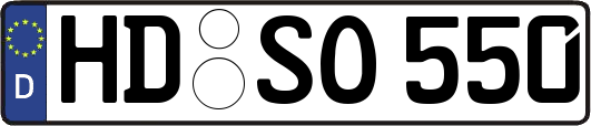 HD-SO550