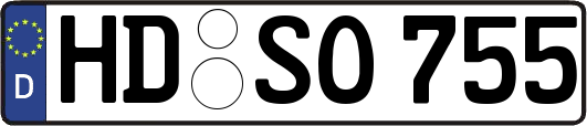 HD-SO755
