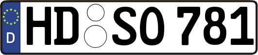 HD-SO781