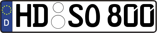 HD-SO800