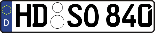 HD-SO840