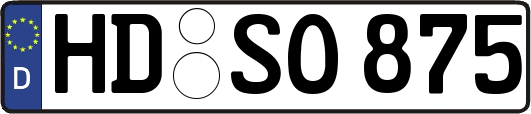 HD-SO875