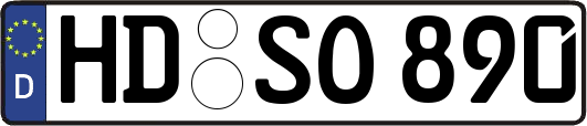 HD-SO890