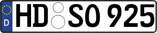 HD-SO925