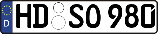 HD-SO980