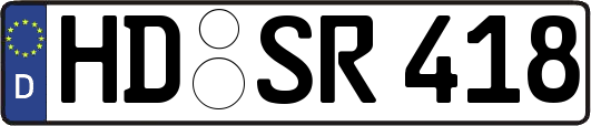 HD-SR418