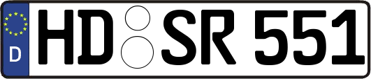 HD-SR551