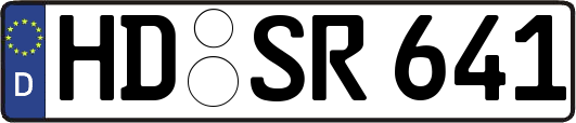 HD-SR641