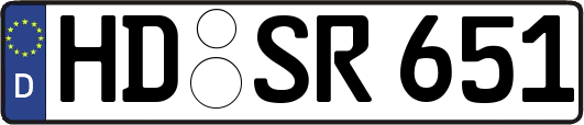 HD-SR651