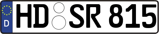 HD-SR815