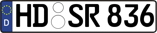 HD-SR836