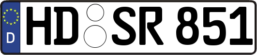 HD-SR851