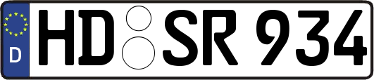 HD-SR934