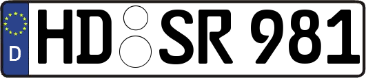 HD-SR981