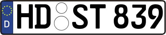 HD-ST839