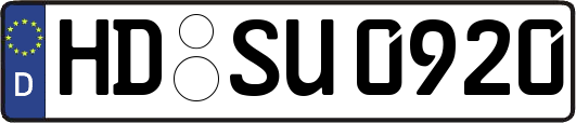 HD-SU0920
