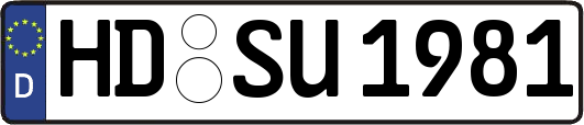 HD-SU1981