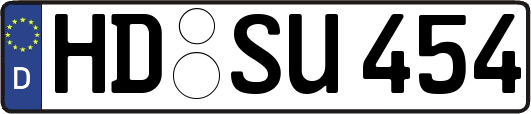 HD-SU454