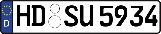 HD-SU5934