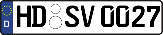 HD-SV0027