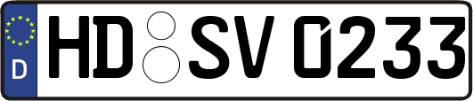 HD-SV0233