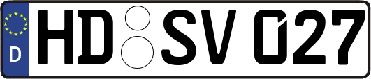HD-SV027