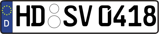 HD-SV0418