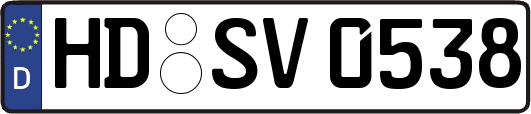 HD-SV0538