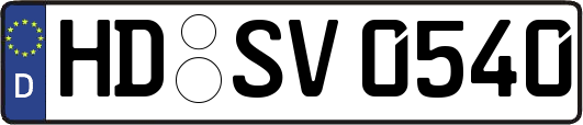 HD-SV0540