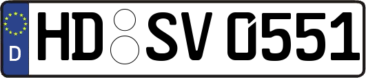 HD-SV0551