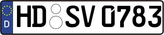 HD-SV0783