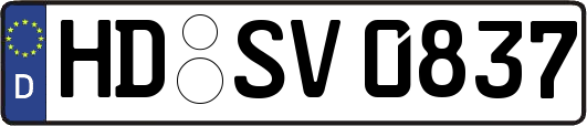 HD-SV0837