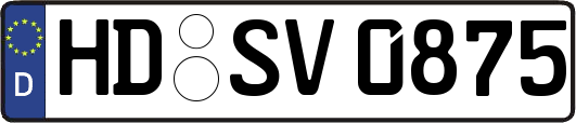 HD-SV0875