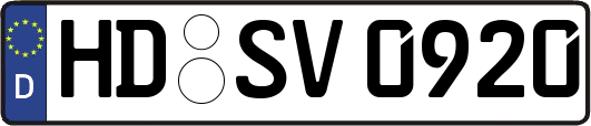 HD-SV0920