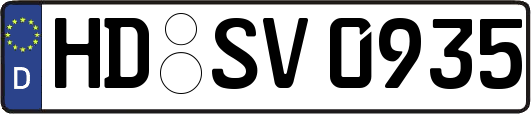 HD-SV0935
