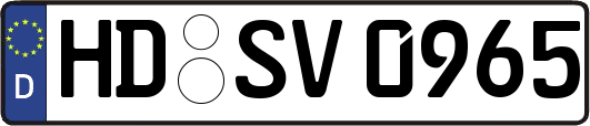 HD-SV0965