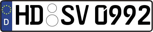 HD-SV0992