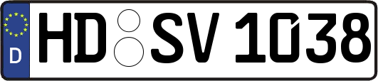 HD-SV1038