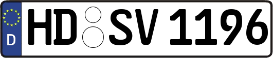HD-SV1196