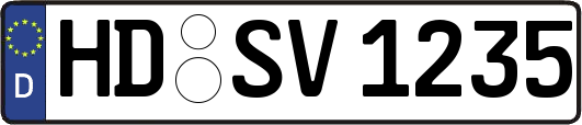 HD-SV1235
