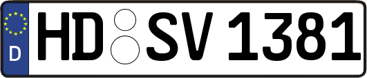 HD-SV1381