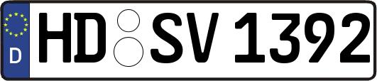 HD-SV1392