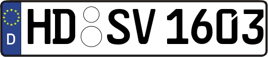 HD-SV1603