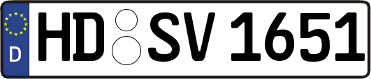 HD-SV1651