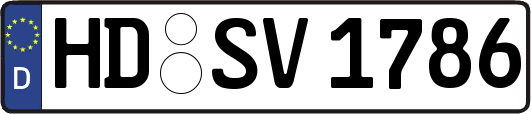 HD-SV1786