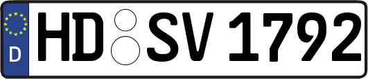 HD-SV1792