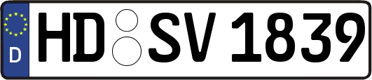 HD-SV1839