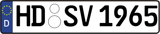 HD-SV1965