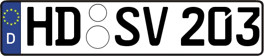 HD-SV203